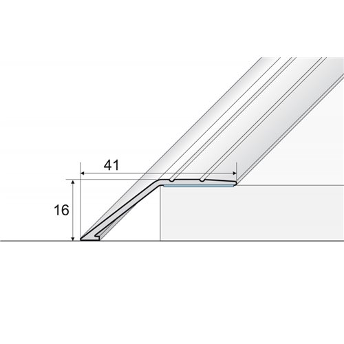 A47 Listwa 41mm do różnicy poziomów 16mm samoprzylepna