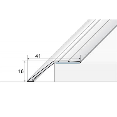 A47 Listwa 41mm do różnicy poziomów 16mm samoprzylepna