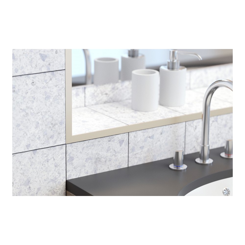 Profil L lakier kość słoniowa 10mm/250cm1015