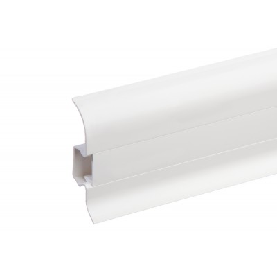 Listwa przypodłogowa CEZAR PREMIUM Biały