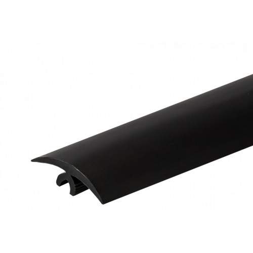 Elastyczny profil podłogowy Flex Line Czarny PVC