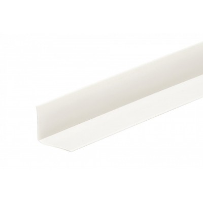 Taśma przypodłogowa samoprzylepna biała PVC 52 mm