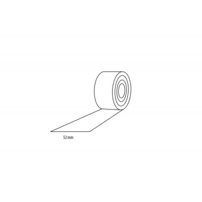 Taśma przypodłogowa samoprzylepna Sosna Szaroniebieska Szczotkowana PVC 52 mm