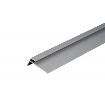 Profil schodowy do paneli LVT aluminium anoda 3mm 2,7m Srebrny