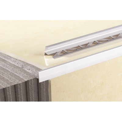 Profil schodowy CL srebrny aluminium naturalne 20 mm
