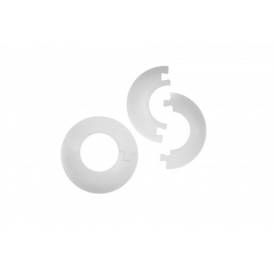 Rozetka maskująca biała mat 2 szt.