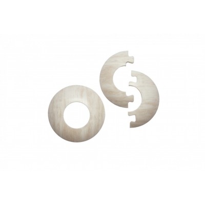 Rozetka maskująca Dąb Aspen mat 2 szt.