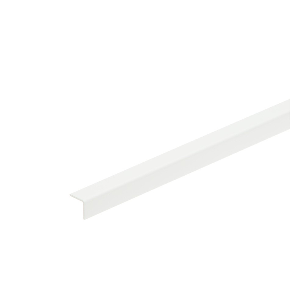 Kątownik biały 10x10 mm PVC 100 cm