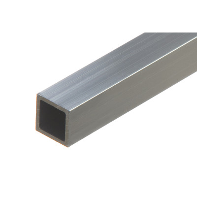 Rura czterokątna aluminium naturalne 15x15x1,5 mm