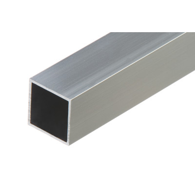 Rura czterokątna aluminium naturalne 25x25x1,5 mm