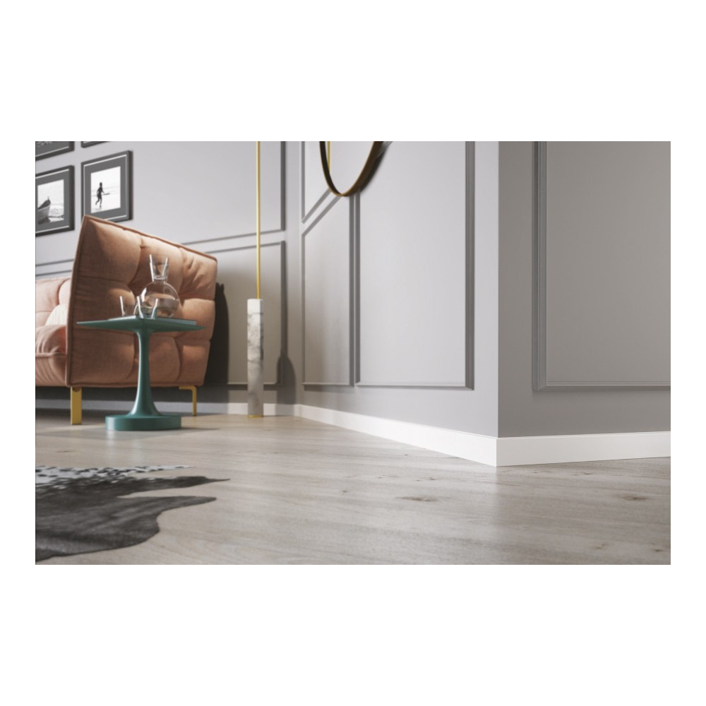 Listwa przypodłogowa Masterline PVC Dąb Hvide Sande mat 60 mm 2,2 m