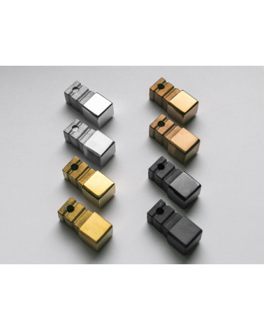 Kostka narożna do profili Qs złoty połysk