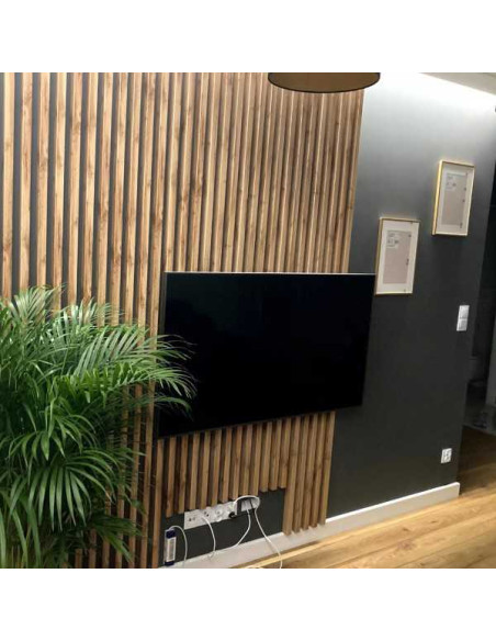 Lamele na filcu - dąb artisan