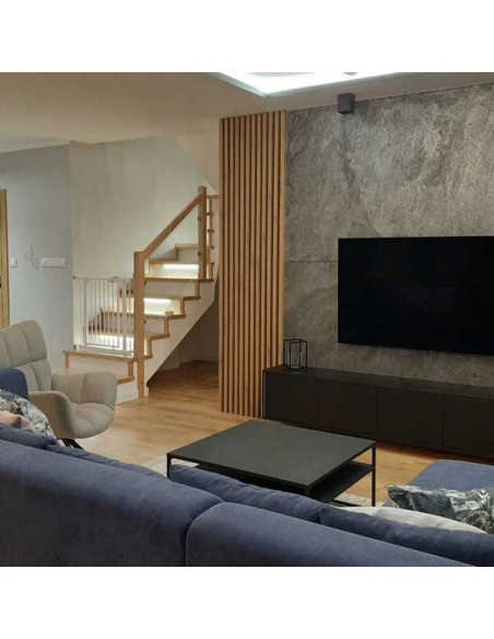 Lamele na filcu - dąb artisan