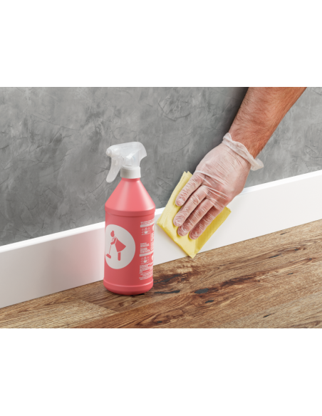 Listwa przypodłogowa PVC Cezar Status Line 80x15 mm