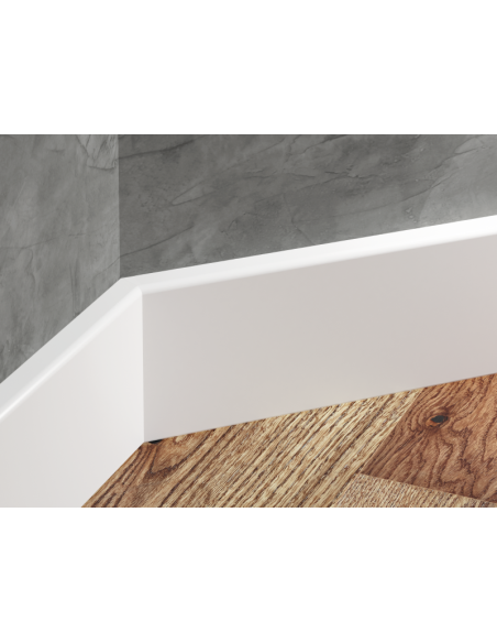 Listwa przypodłogowa PVC Cezar Status Line 80x15 mm