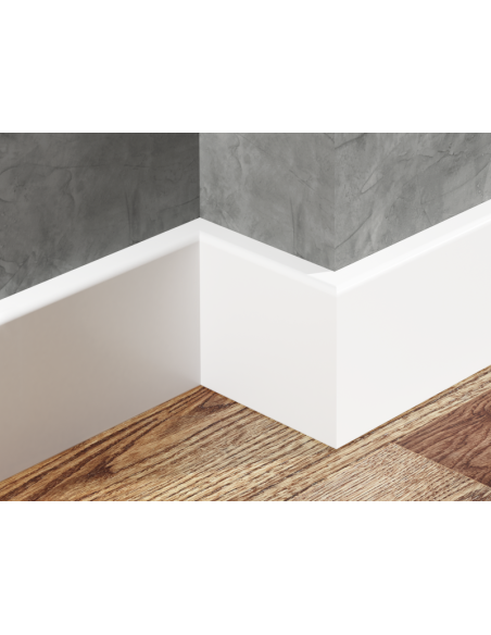 Listwa przypodłogowa PVC Cezar Status Line 80x15 mm