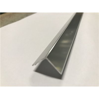 Profil K - aluminium elektropolerowane - kątownik